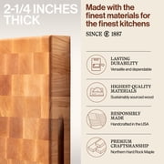 John Boos CCB Reversible Wood Chopping Board, 24 x 18 x 2 1/4, Maple