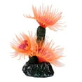 thumbnail image 2 of Flmtop Faux Coral Simulation Safe to Fish Fish Tank Decor Fish Tank Decorative Aquarium Ornament for Fish Tank Orange, 2 of 9