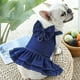 thumbnail image 5 of 1 pieza de falda vaquera para perros y gatos, suministros para pasear al perro con tracción en el pecho y la espalda, 5 of 6