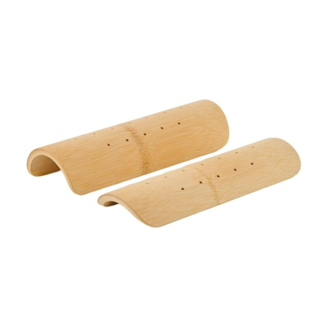 Almohada cervical de bambú para sauna, almohada de cintura para sauna, cómoda para hombres y mujeres, ergonómica para ropa de cama, regalo para Almohada para el cuello de 5 cm