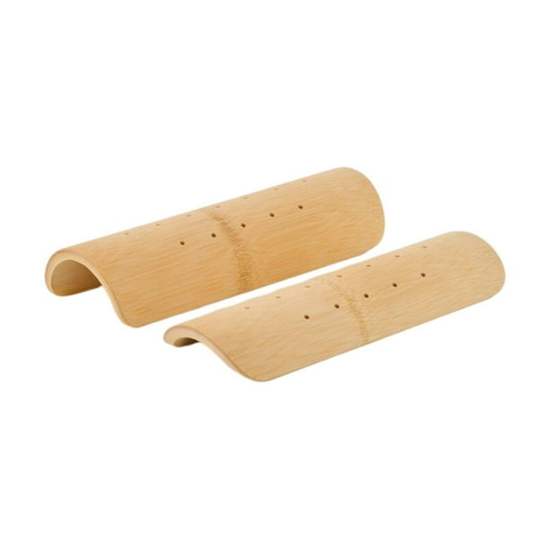 Almohada cervical de bambú para sauna, almohada de cintura para sauna, cómoda para hombres y mujeres, ergonómica para ropa de cama, regalo para Almohada para el cuello de 5 cm