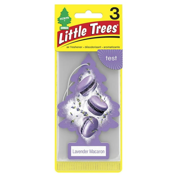 LITTLE TREES air freshener Lavender Macaron 3-Pack