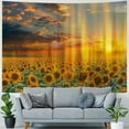 thumbnail image 4 of Orinice Sunflowers Tapestry Wall Hanging for Home Decor - Graphic Art Design for Living Room Bedroom Apartment Farmhouse Dorm 40x60inch, 4 of 6