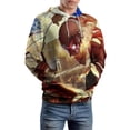 thumbnail image 3 of Attack on Titan Hoodies for Men Women, Unisex Anime Pullover Hooded with Pocket, Adults Long Sleeve Hooded Sweatshirt, S-6XL, 3 of 8