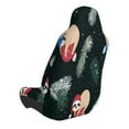 thumbnail image 3 of Picia Baby Sloths Sleeping Print Waterproof Sweating Car Seat Cover for Post Gym Workout, Running, Beach and Hiking, Universal Fit Anti-Slip Bucket Seat Protector, 3 of 5