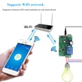 thumbnail image 3 of Amdohai eWeLink DC5V 24V 32V Wifi Switch Wireless Relay Module Smart Home Automation Modules Phone APP Remote Control Timer Switch Compatible with Home Voice Control for Access Control System Ga, 3 of 7