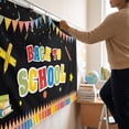 thumbnail image 4 of Back to School Decorations Colorful of School Banner for Classroom, Student, Elementary and Parties Welcome Back to School Party Decorations Backdrop, 4 of 4