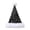 Z7-Black, variant on Mini Santa Hats, Red Small Santa Hat Covers, Multi Purpose for Wine Bottle Decor, Silverware Holder & Lollipop Wrap, Ideal for Xmas Dinner, Wedding Party & DIY Craft Supplies,Red-3Pcs