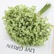 thumbnail image 1 of Xiao Hua Ramos de flores artificiales de Gypsophila verde, 16 unidades, flores de tacto real para bodas, fiestas, decoración del hogar., 1 of 4