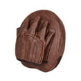thumbnail image 2 of Moyitang Training Hand Pad Boxing Punching Pad Focus Mitts Hand Target Boxing Pad for Taekwondo Coaching Strike Art Brown, 2 of 9