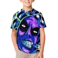 thumbnail image 5 of Beetlejuice T-Shirts for Boys Girls, Kids 3D Print Short Sleeve, Unisex Crew Neck Tee Shirts for Youth, 5 of 9