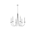thumbnail image 5 of Living District Cohen 36 inch chandelier in Chrome, 5 of 9