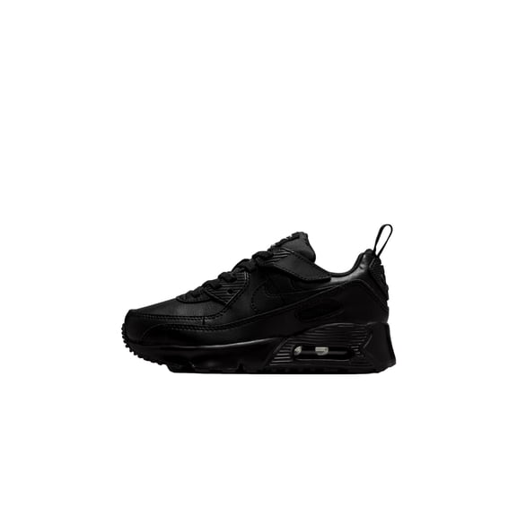 Nike Air Max 90 EasyOn Black / Black - Black - White IH1417-028 Pre-School Size 10.5