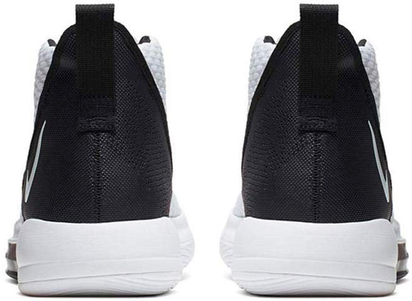 Nike Men's Zoom Rize TB Basketball Shoe, White/Black, 12.5 D(M) US - image 3 of 4