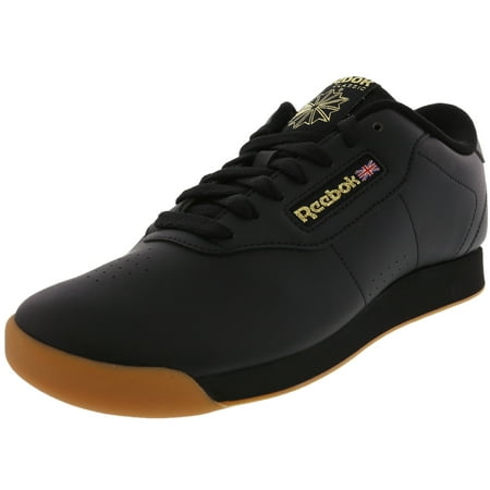 Reebok Princess Fashion Sneaker - 10.5M - Black / Gum