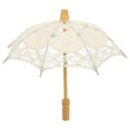 thumbnail image 1 of Small Lace Umbrella Wedding Flower Children Umbrella Embroidery Lace Parasol Photography Prop, 1 of 4