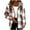 Red, variant on ZQGJB Flannel Plaid Shacket Jackets for Women Lightweight Casual Fall Long Sleeve Full Zip up Hoodie Outwear Tops Loose Oversized Drawstring Hooded Pullover Sweatshirts with Pockets Purple XXL