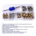 thumbnail image 2 of Sufanic R12 R134A AC Schrader Valve Cores + Remover Tool Kit Air Conditioning Auto Servi, 2 of 9