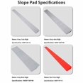 thumbnail image 2 of fastboy Threshold Ramp, Car Ramp, Anti-Slip Easy To Sturdy And Elastic, Suitable For Thresholds, Doorways, And Bathrooms. black,70 1.5cm, 2 of 6