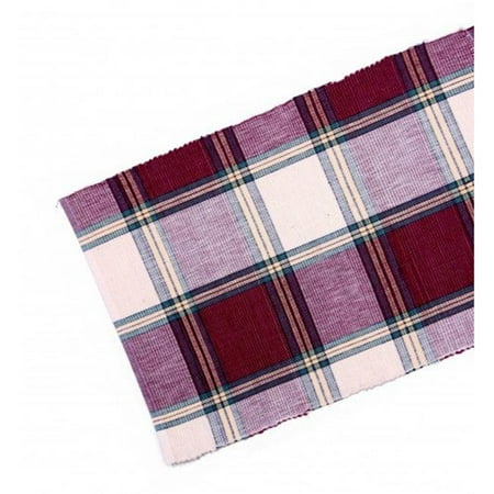 

Mr. MJs Trading AG-07736-13x72 13 x 72 in. Ribbed Table Runner Sherwood Burgundy