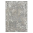 thumbnail image 2 of Laddha Home Designs 7.75' x 9.75' Abstract Rectangular Area Throw Rug - Gray and Cream, 2 of 9