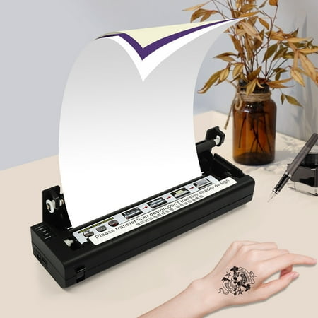 LKT Tattoo Stencil Printer Mini Portable Stencil Printer USB Wireless Bluetooth
