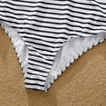 thumbnail image 6 of PatPat Mens Swim Trunks Family Matching Set Stripe Colorblock Spliced Board Shorts Mommy and Me Bathing Suits, 6 of 14