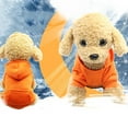 thumbnail image 5 of Pet Supplies Dog Hoodie With Pocket - Fall Winter Warm Sweater Puppy Clothes For Small Medium Dogs Boy Girl Pink, 5 of 5