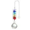 thumbnail image 1 of Dog Memorial Gi Ft S For Loss Of Dog Pet Memorial Suncatcher Dog Memorial Gi Ft S Re Membrance Be Reavement Gi Ft S For Loss Of Dogs Cats Peach Heart Snowflake Colorful, 1 of 6
