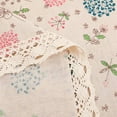 thumbnail image 3 of Nvzi-a Square Tablecloth,Nightstand Tablecloth,Side Table Cover,Table Cloth for Bedside Table/Nightstand/Night Table/Tea Table/End Table/Dressers,Table Dustcover Doilies for Furniture ( khaki), 3 of 4