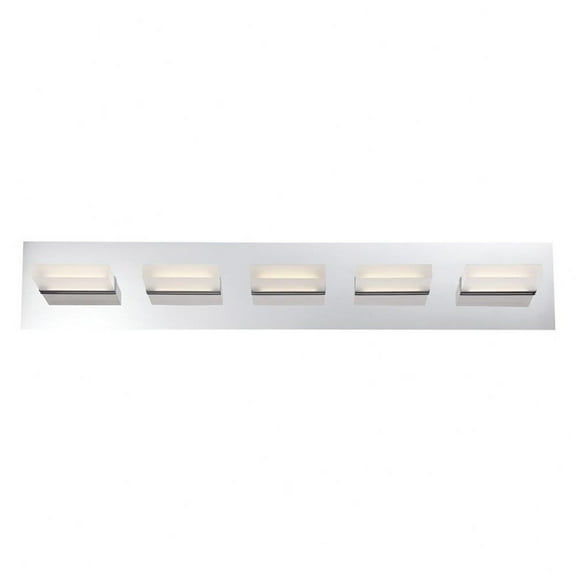 30 inch 25W 5 Led Bath Bar-Chrome Finish Bailey Street Home 79-Bel-1862896