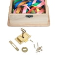 thumbnail image 1 of CTIRCHIU Brass Mailbox Lock Replacement Drawer Safety Lock Home Use 1 Set, 1 of 8