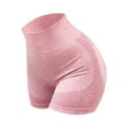 thumbnail image 3 of 6 Pantalones Cortos De Para Mujer, Pantalones Cortos De Compresión Elásticos Para Entrenamiento, Fitness, Ciclismo, Gimnasio, Talla S, M, 3 of 8