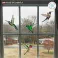 thumbnail image 5 of 18 x Hummingbird Window Clings for Glass Safety on Windows, Doors and Transparent Panels. Window Decals to Prevent Bird Strikes on Glass - Bird Alert. Made in America., 5 of 7