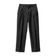 thumbnail image 5 of Bxsruta Women's High Waisted Wide Leg Pants Pleated Front Work Trousers Business Casual Office Bottoms, 5 of 8