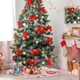thumbnail image 2 of Yayeee Christmas Tree Skirt 47 inches for Xmas Tree Holiday Party Decoration, Brown Christmas Cups, 2 of 6