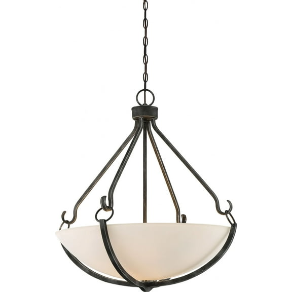 60/6125-Nuvo Lighting-Sherwood-Four Light Pendant-17 Inches Wide by 35.5 Inches High     -Traditional Installation