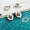 thumbnail image 4 of SHINYPASING 20Sets Galvanized Iron Turn Button Fasteners for Marine Canvas and Furniture Installation, 4 of 6