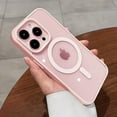 thumbnail image 3 of New Shockproof Magnetic Transparent Case For iPhone 16 15 14 13 12 11 Pro Max 16 Plus Magsafe Wireless Charge Hard Back Cover Blue For iPhone 16 ProMax, 3 of 6