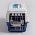 thumbnail image 4 of IRIS USA 302020 21 Inch Medium Deluxe Pet Travel Carrier with Carry Handle, Navy, 4 of 6