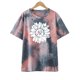 thumbnail image 1 of Fiudx Ropa de Mujer Blusa de Manga Corta con Cuello Redondo y Estampado a La Moda para Mujer, 1 of 7