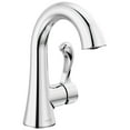 thumbnail image 1 of Delta Faucet Robinet de Salle de Bain à Trou Unique Esato, Robinet de Salle de Bain à Poignée Unique Chrome, Robinet d'Évier de Salle de Bain, Ensemble de Vidange Inclus, Chrome 15897LF, 1 of 5
