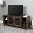 thumbnail image 4 of Pemberly Row TV Stand with Middle Doors in Dark Walnut, 4 of 6