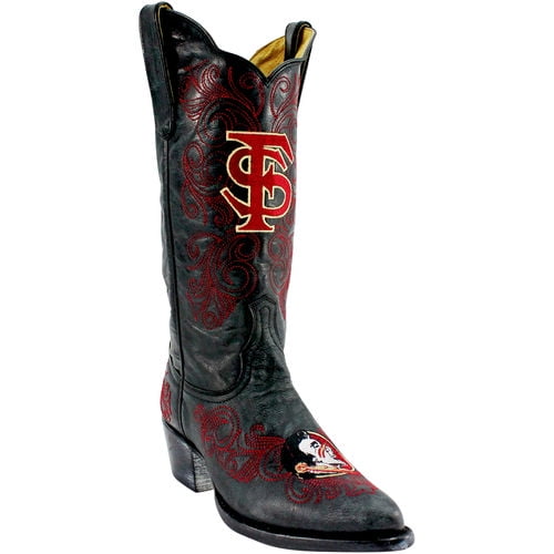 Gameday Boots Womens Western 13" Florida State Black FSU-L324-1 by Gameday Boots