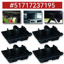 AUTOXBERT 4 X Jack Pad Under Car Support Pad 51717237195 for BMW E82 E90 F10 F07 F02 E84