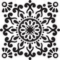 thumbnail image 1 of Printtoo Card Making Square Wooden Rubber Stamp Floral Mandala Pattern Stamps-5 x 5 Inches, 1 of 1