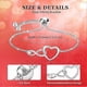 thumbnail image 2 of Infinity Bracelets for Womens,Silver Bracelet for Women Infinity Bracelet Silver Jewellery for Women,Adjustable Ladies Silver Bracelets, 2 of 5