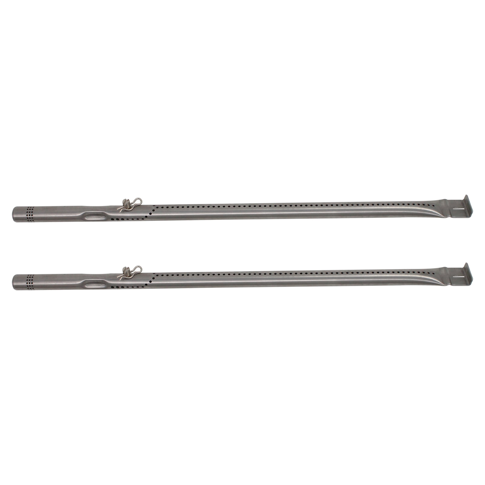 2-Pack BBQ Gas Grill Tube Burner Replacement Parts for Charbroil 463238218 - Compatible Barbeque Stainless Steel Pipe Burners