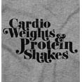 thumbnail image 2 of Cute Cardio Weights Protein Shakes Women Plus Size Crewneck Sweatshirt Brisco Brands 5X, 2 of 5