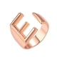 thumbnail image 1 of Anillo de moda para mujer, anillo de pareja, anillo de apertura de 26 letras, joyería Wmkox8yi  sjalhkljlk2562, 1 of 1